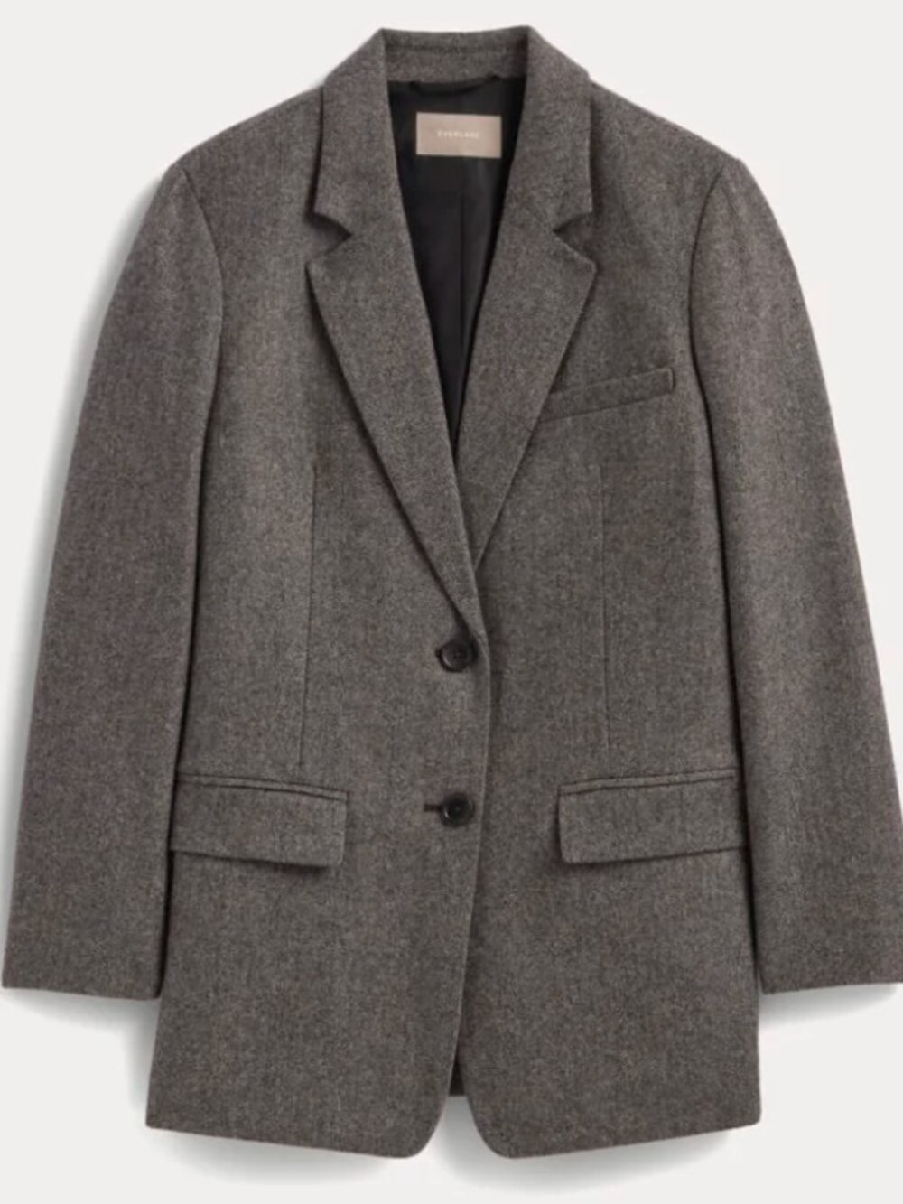 Everlane Oversized Blazer herringbone